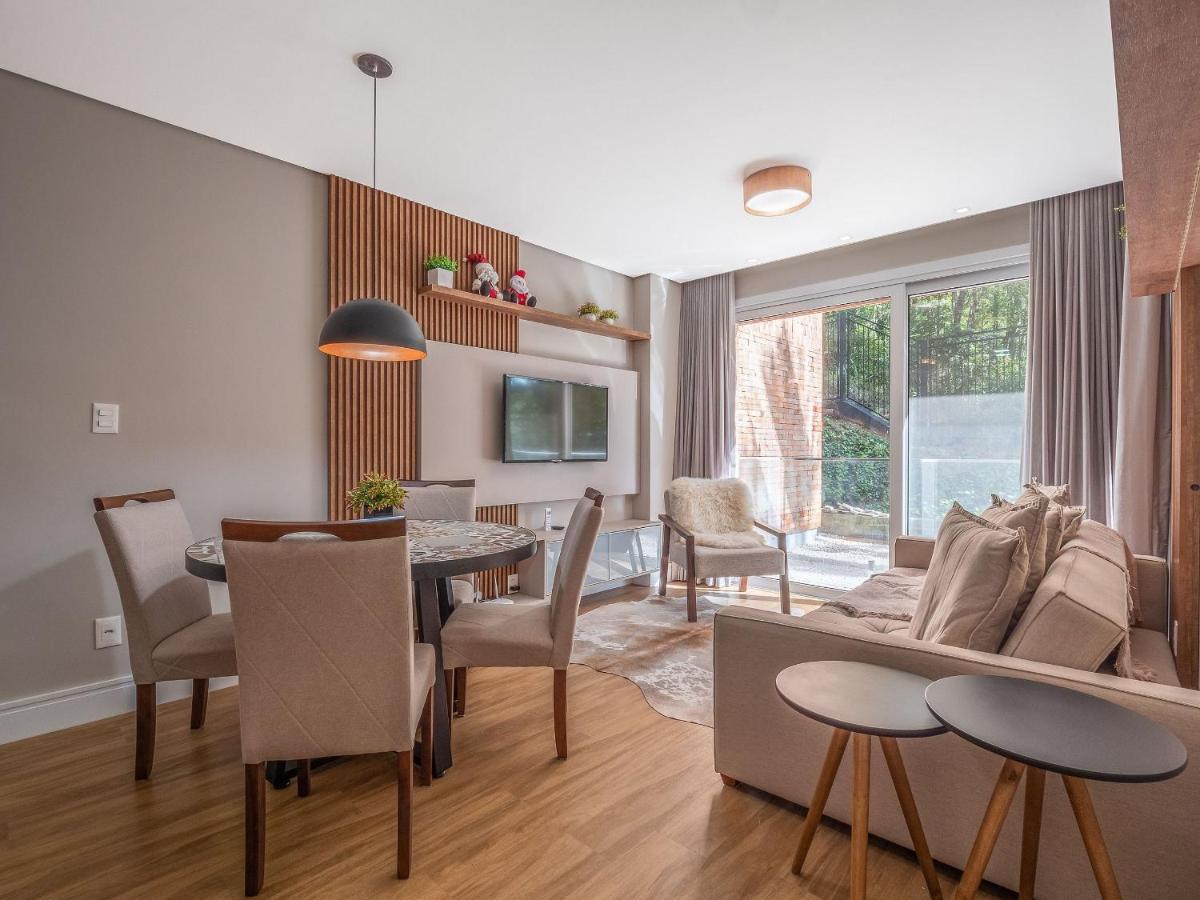 Alpes Da Montanha 304 - Apartamento Em Gramado Buitenkant foto