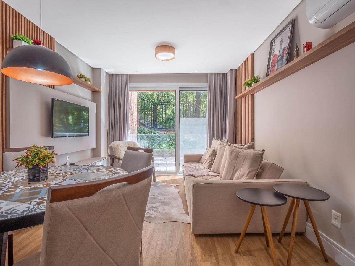 Alpes Da Montanha 304 - Apartamento Em Gramado Buitenkant foto